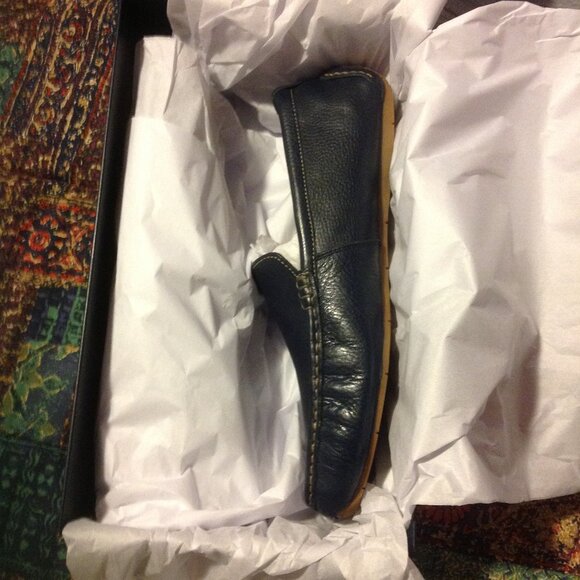 Cole Haan Men\'s Somerset Blue Leather Loafers - 11.5M - New in Box
